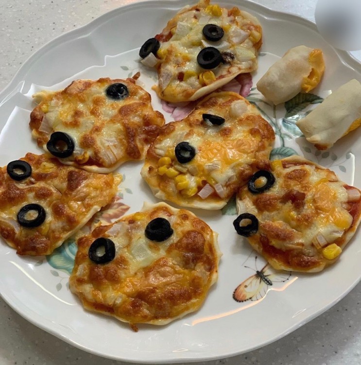 오감놀이 추천 - 아이들 추천 간식 피자만들기
