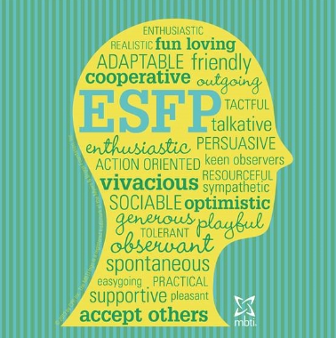 ESFP 유형의 특징, 성격(대표적인 연예인: 비)
