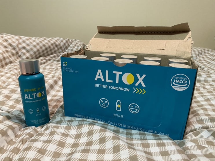  알톡스(ALTOX) _ 약국 숙취해소제, 에너지부스터음료