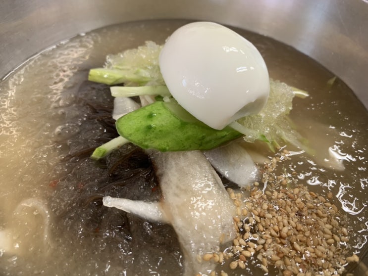  [평택/비전동 맛집] 시원한 살얼음 동동! 냉면은 오가면옥!