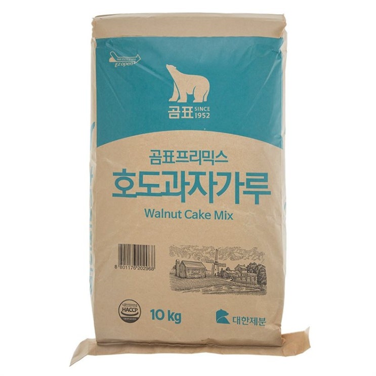  인기 대한제분 곰표 호도과자가루 이거필요하죠