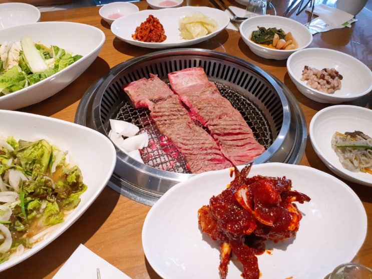  동탄양념갈비맛집/동탄소갈비맛집/동탄회식장소추천: 송도갈비 동탄천지연, 신입사원 환영회 겸 회식