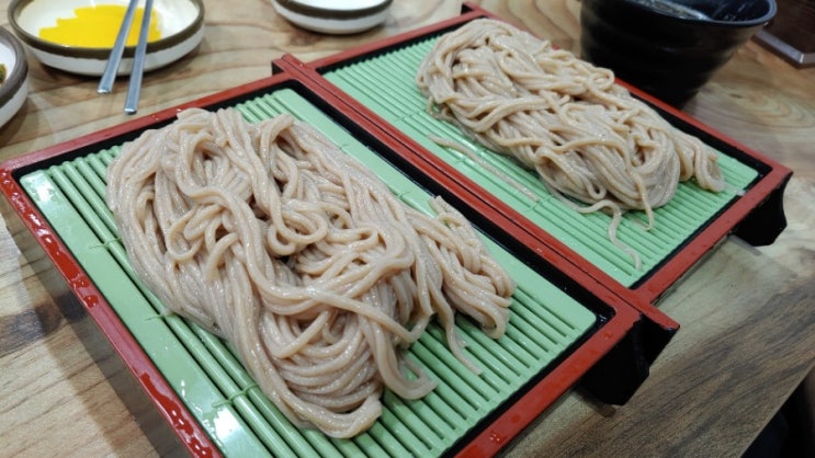  서울 판모밀 맛집 어디? 쯔유 대박. 판모밀 매니아가 반한 연희네 모밀 & 칼국수