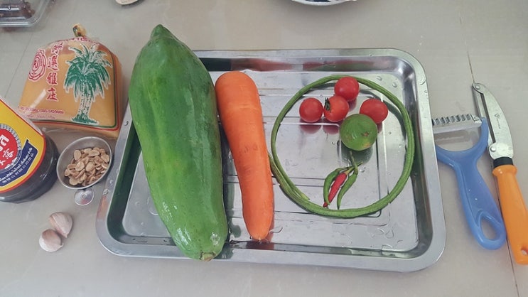  쏨땀타이, Papaya Salad