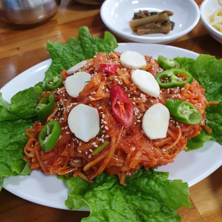  여수 서대회무침 맛집 오동도에서 가까운 삼학집