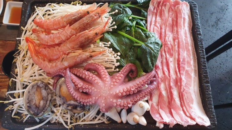  여수 이순신광장 맛집 거북선상회 문어갓삼합으로 인생볶음밥 탄생!!