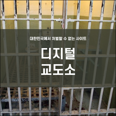 디지털 교도소 대한민국에서 처벌 불가능한 사이트