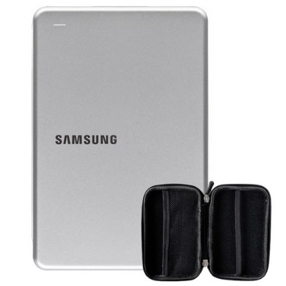  삼성전자 SLIM 외장하드 HX-MK10Y19 + 파우치
