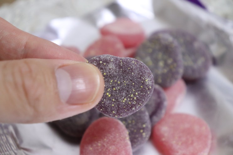  오리온 젤리데이 망고파인애플 맛 포도복숭아 맛 후기