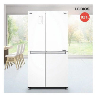 [LG전자] [821_화이트] LG DIOS 양문형 매직스페이스 냉장고 화이트 (S83