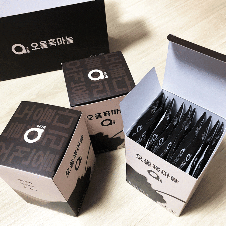 흑마늘즙효능 추천 받고 오올흑마늘 주문!