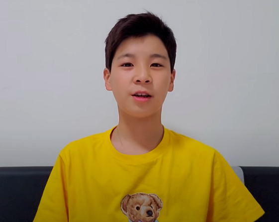  정동원 동원참치 광고모델 되다