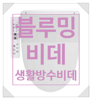 [필터 교체 필요 없음] 여자 혼자서도 설치 가능한 블루밍 비데(ICON-411AJ)