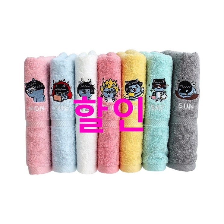 07월 세일잇템 코튼타올 카카오프렌즈 요일타월 ver2 직장인 세면타월 115g 면사~ 끌리는 상품이네요 07월 세일잇템 코튼타올 카카오프렌즈 요일타월 ver2 직장인 세면타월 115g 면사~ 끌리는 상품이네요