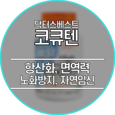  코큐텐(Coq10) - 노화와의 전쟁, 정보, 추천 제품