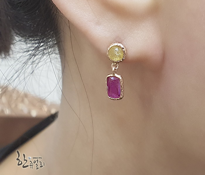 루비귀걸이 상큼한 디자인과 세련스러운 느낌까지 루비귀걸이 상큼한 디자인과 세련스러운 느낌까지