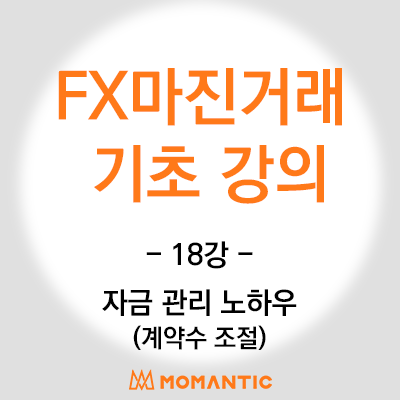 [FX마진거래 기초강의] 자금관리 노하우! 계약수 조절(Lot수)