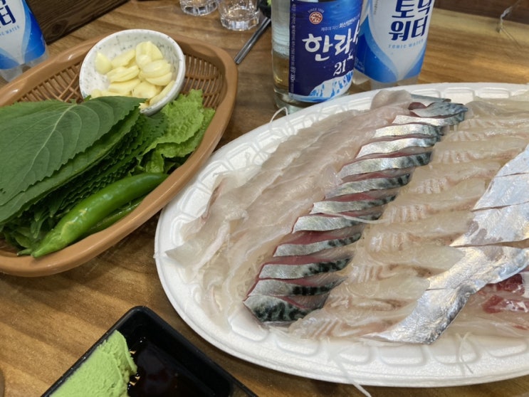  서귀포 우정회센터 매일 올레시장 횟집