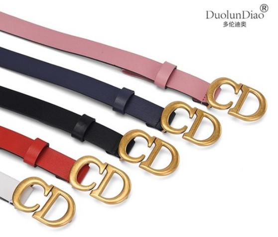 디올여성벨트, 여성 하이퀄리티 소가죽 CD 로고 벨트
