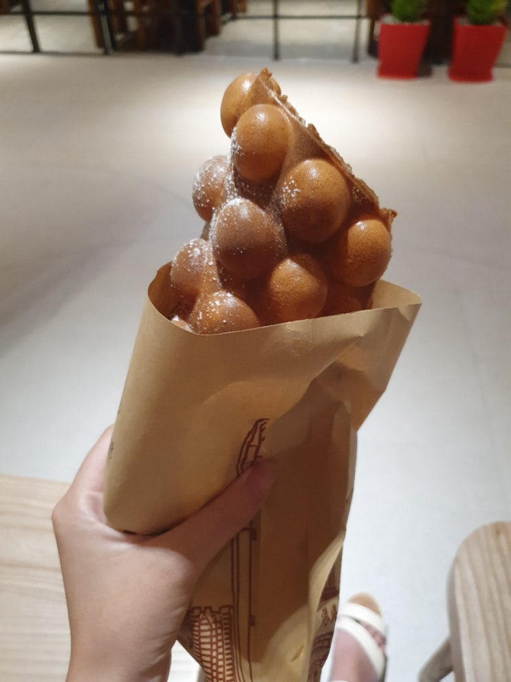  여의도 홍콩다방 홍콩와플 강추