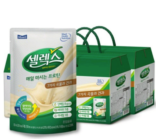  하루 단백질 보충 끝! 셀렉스 매일 마시는 프로틴