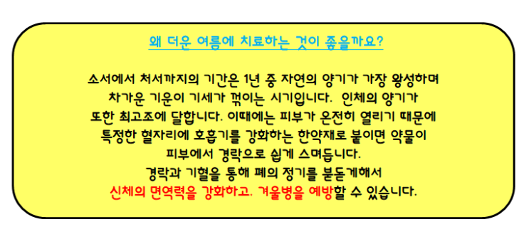  동.병.하.치 ( 건강한 여름나기! )