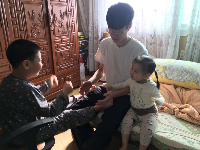  2019년 설날 - 새배하기