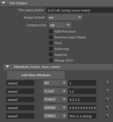[Arnold] Maya Output File EXR Settings Options 아놀드 마야 출력 파일 EXR 설정 옵션 ...