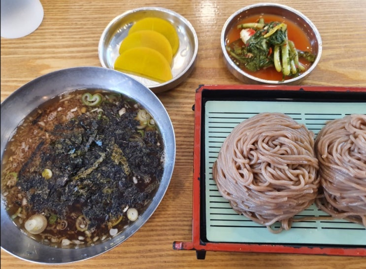 [인천 만수동 맛집] 고향모밀촌 메밀국수