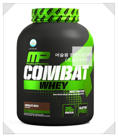  머슬팜 컴배트 웨이 프로틴 파우더 초콜릿 밀크