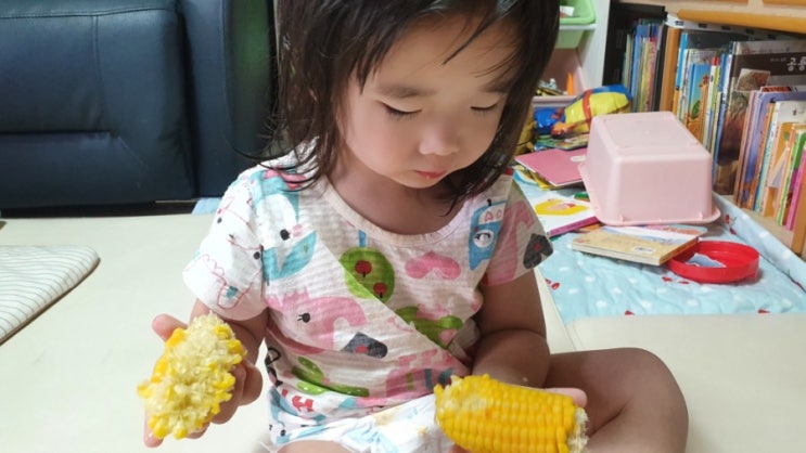  말로만 듣던 초당옥수수 입문한 21개월 서허니