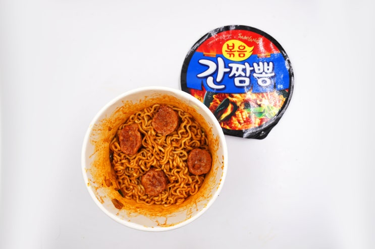  추억의 군생활 베스트 라면 삼양 간짬뽕