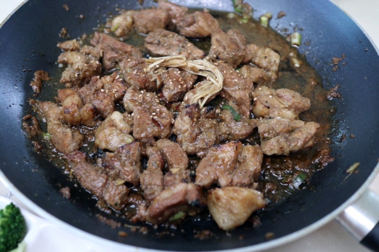 인천논현동고기집 신포가빈 돼지갈비 포장해서 집에서 뇸뇸!