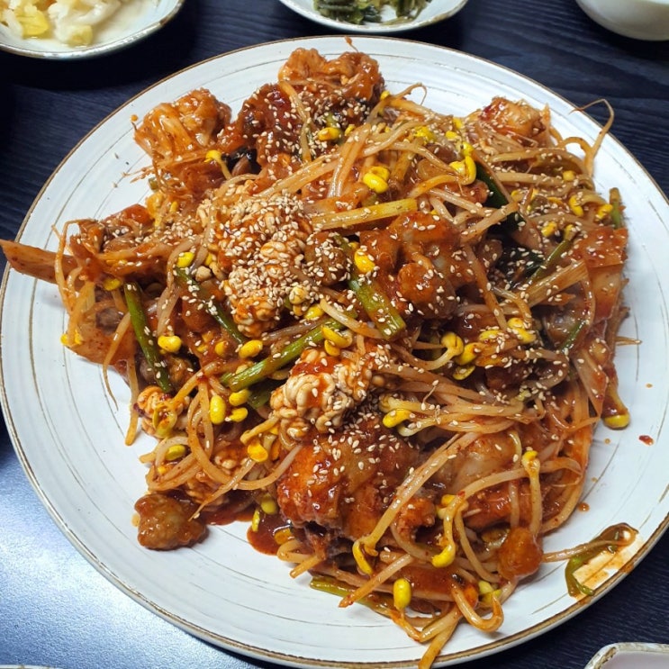  노량진 아귀찜 맛집 '신안생선모듬찜'