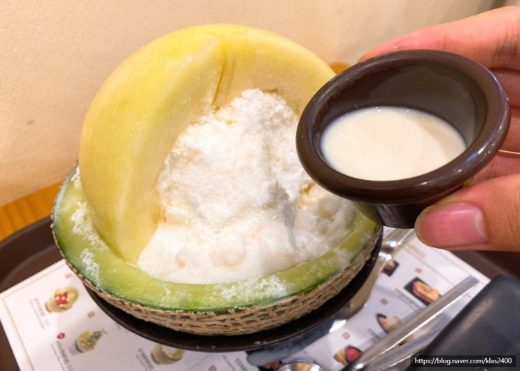  [청주 산남동] 설빙 -요거통통메론설빙&한입쏙붕어빵 : 여름밤의 먹방스토리