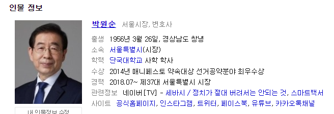  박원순 시장 실종, 유서 발견