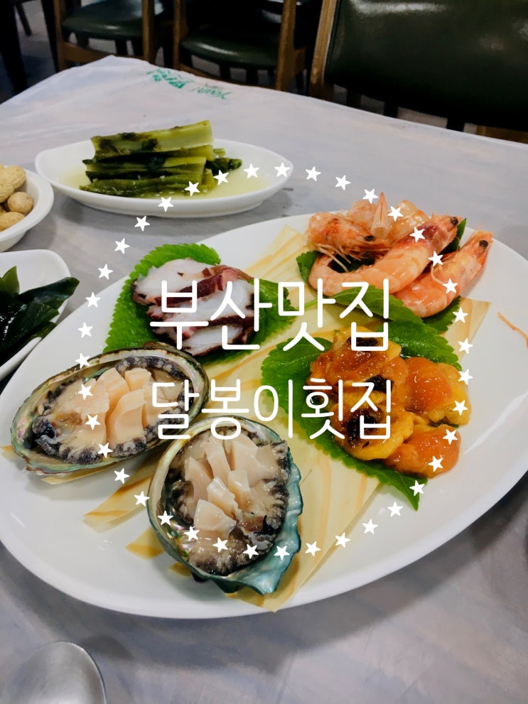  부산 강추 맛집/자갈치시장/달봉이횟집