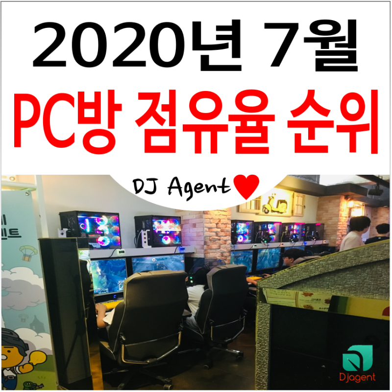 2020년 7월 Pc방 점유율 기준 Pc온라인게임순위 Best 10 네이버 블로그