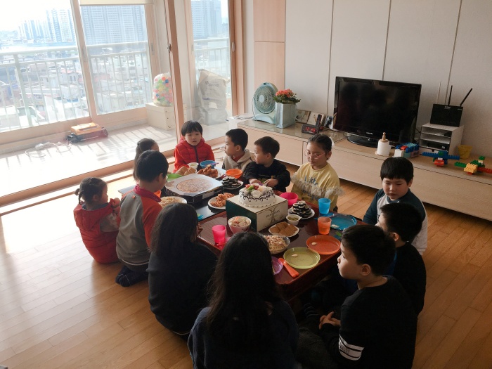  준성이 선교원 친구들 집들이