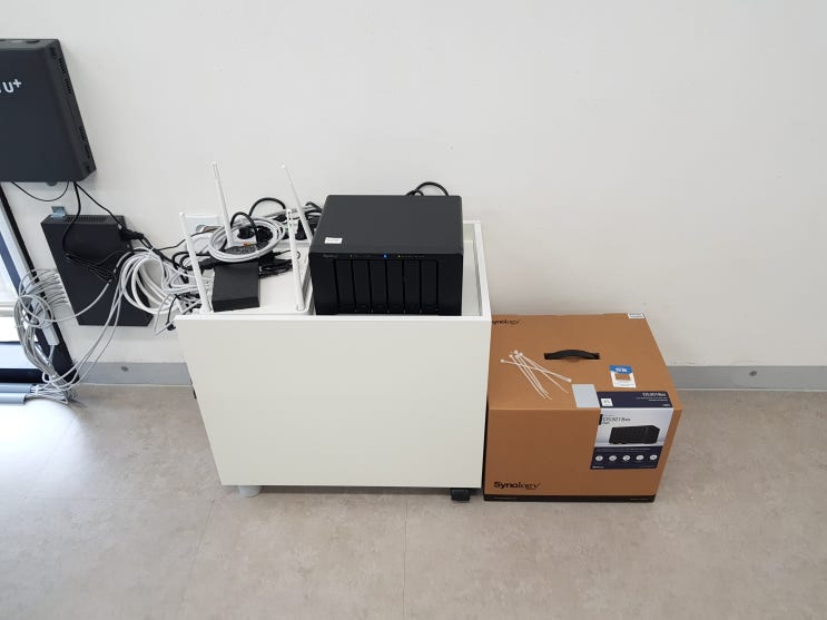  nas서버 Synology DS3018XS 리모델링/가구 인테리어 전문기업 (주)한샘**** 캐드 및 문서작업 nas구축 사례 (2020년 7월)
