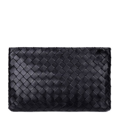  [Bottega Veneta]보테가베네타 20SS 블랙 인트레치아토 라지 파우치 클러치 608232 VCPP2 8803