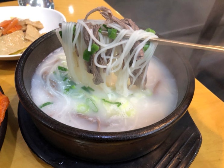  송도설렁탕맛집 송토 김치전 존맛