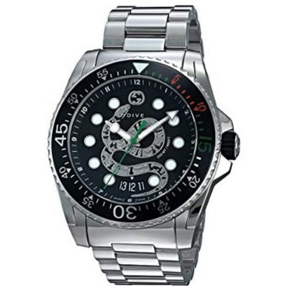  Gucci 남성용 Gucci Dive 시계 블랙 PROD480133956