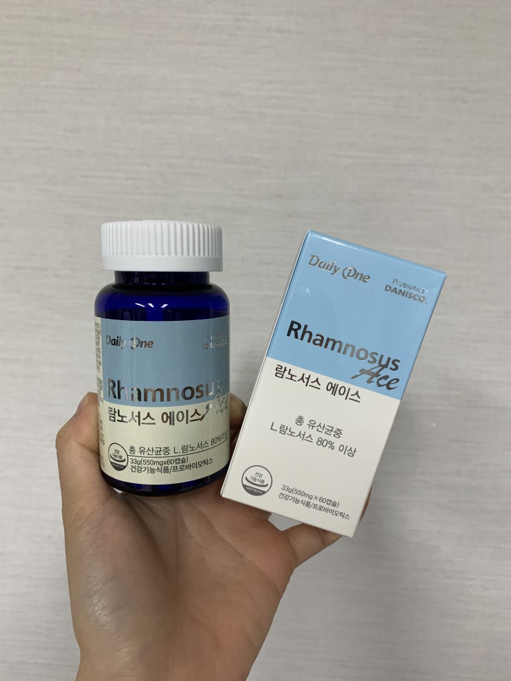  데일리원 람노서스 에이스_락토바실러스람노서스 유산균이 함유된 캡슐유산균