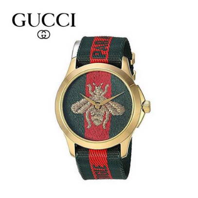 [GUCCI] 구찌 38mm 나토시계 꿀벌 YA126487