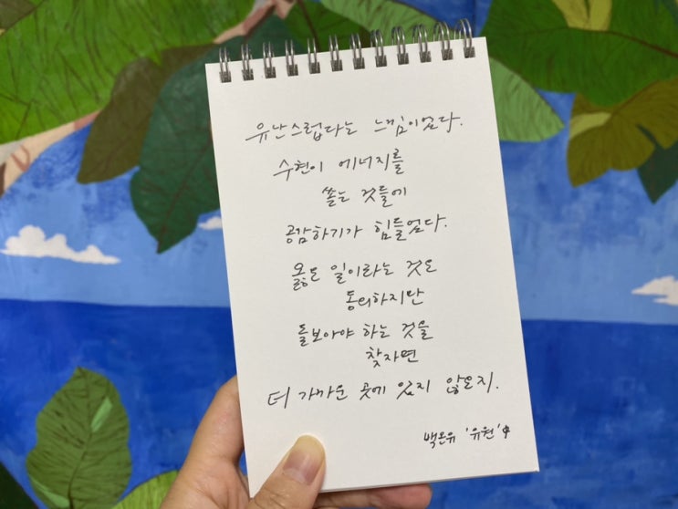  책장 속 한 줄: 백온유 '유원' 6