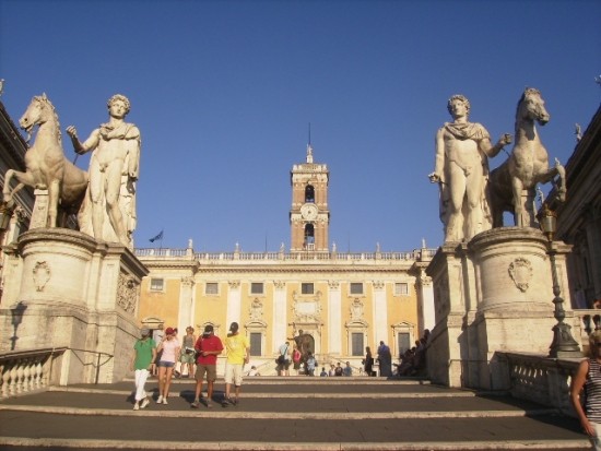 로마 여행 - 미켈란젤로의 캄피돌리오 광장
