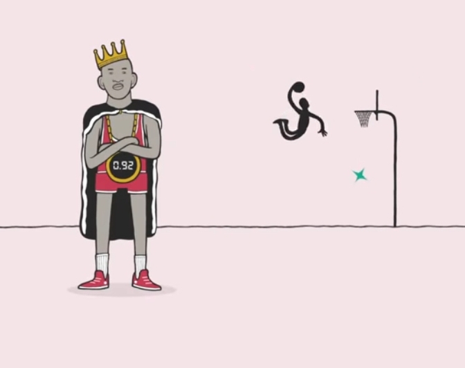  TED-Ed 속독] 2주차-3: The math behind Michael Jordan’s legendary hang time