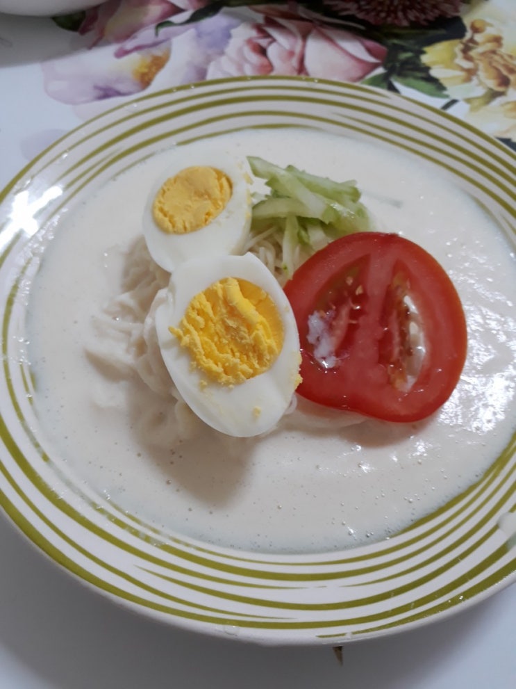  시원한 콩국수 만들기 ^^