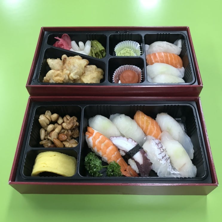 경복궁 삿뽀로 프리미엄 스시도시락 / 천안식후감 경복궁 삿뽀로 프리미엄 스시도시락 / 천안식후감